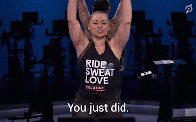 You Did It GIF by Peloton