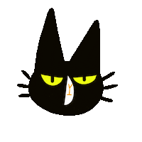 Cat Monchat Sticker
