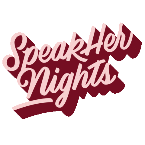 speakhernights giphyupload poderosa tribu speakhernights Sticker