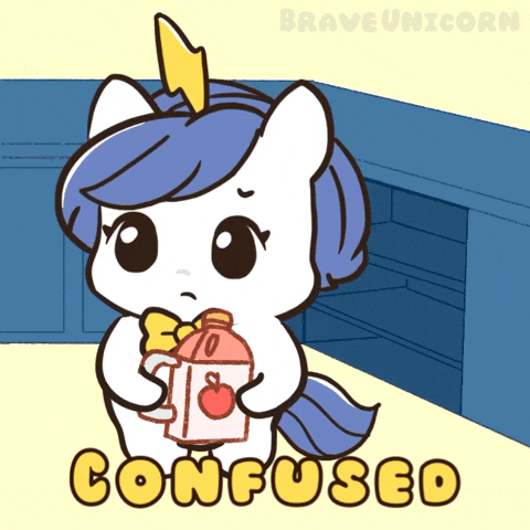 Confused No Idea GIF by Brave Unicorn