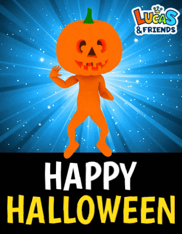 Happy Ghost GIF by Lucas and Friends by RV AppStudios