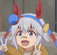 DDak22 umamusume tamamo tamamo cross GIF