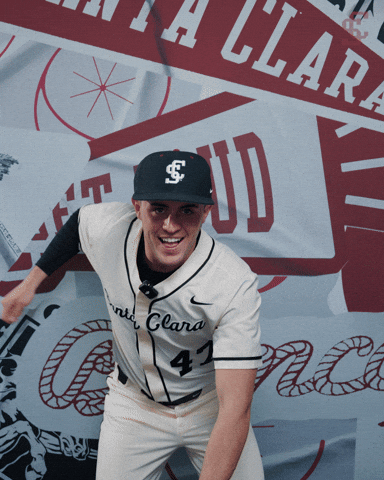 Bronco Baseball GIF by Santa Clara Broncos