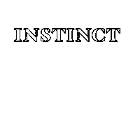 Instinct Sticker