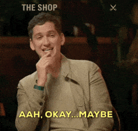 Maybe GIF by The Shop