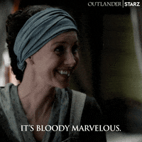 Happy Caitriona Balfe GIF by Outlander