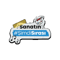 Sanat Sticker by Bahçeşehir Koleji