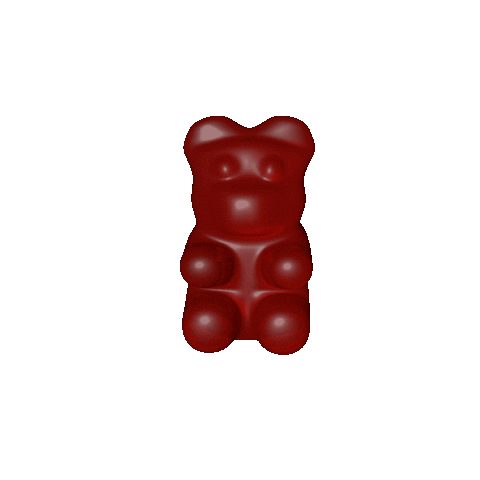 3D Bear Sticker by tracheotommy