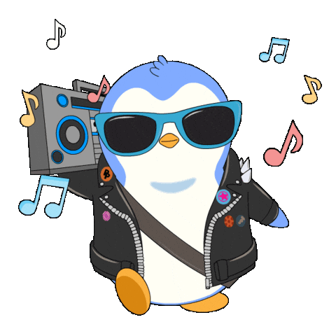 Dance Dancing Sticker by Pudgy Penguins