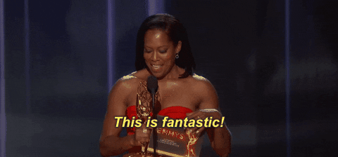 Regina King Wow GIF by Emmys