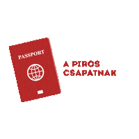 Passport Sticker by Budapest Airport