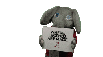 Alabama Football Roll Tide Sticker by The University of Alabama