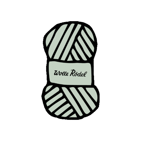 Wolle Garn Sticker by idee. Creativmarkt