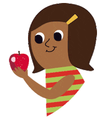 Apple Sticker by Marcel et Joachim