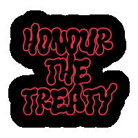 Maori Treaty Sticker