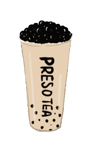 Bubble Tea Boba Sticker by Presotea