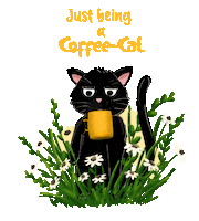 Be Cool Cat Sticker