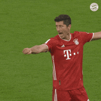 Robert Lewandowski Win GIF by FC Bayern Munich