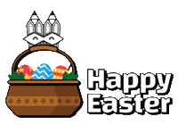Happy Easter Sticker by Stamatia Alexaki