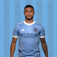 Major League Soccer Shrug GIF by NYCFC
