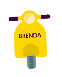 Fashion Delivery Sticker by Brenda Studio