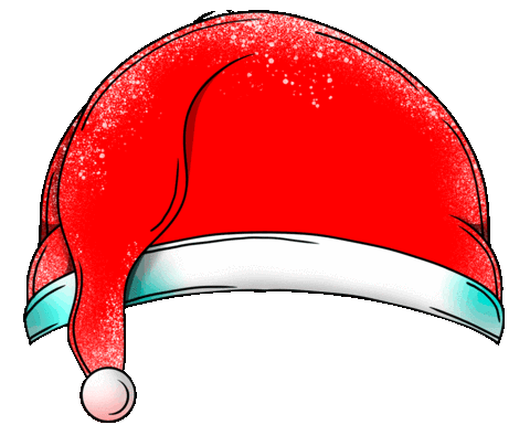 Christmas Santa Sticker by RARO