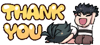 Lemon Thank You Sticker by Jin