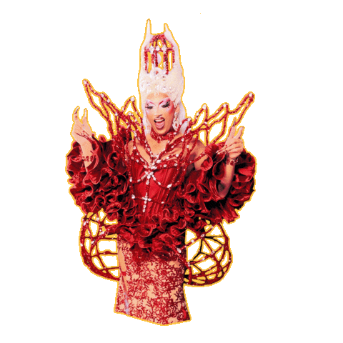 Candela Sticker by La Más Draga