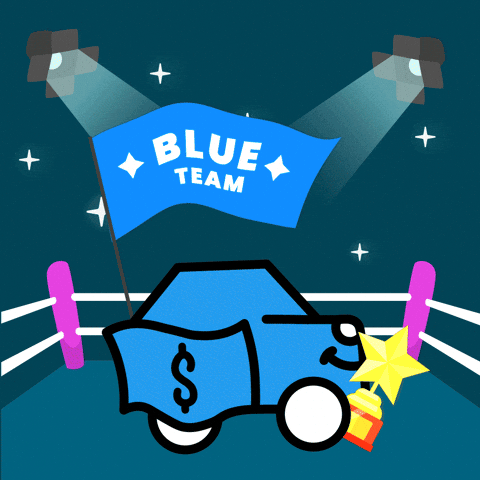 Blue Team Sell Your Car GIF by Wheelzy