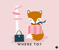Lets Go Fox GIF by kate spade new york
