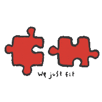 Puzzle Love Sticker