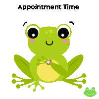 Time Frog Sticker by TOAD 8