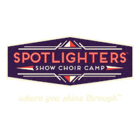 SpotlightersCamp showchoir show choir spotlighters show choir camp Sticker