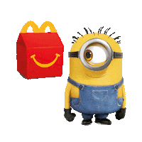 Minions Cajitafeliz Sticker by McDonald's México