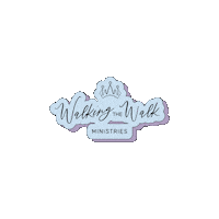 WalkingtheWalk walkingthewalk wtwm cyndistaudt Sticker