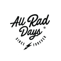 AllRadDays mountains snowboard rad idaho Sticker