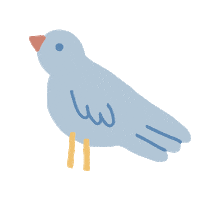 Bird Sticker by ergoPouch