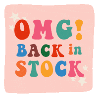 Back In Stock Omg Sticker by dolkii