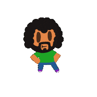 DACavesART happy dance meme ice cream Sticker