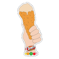 Food Love Sticker by Raising Cane's