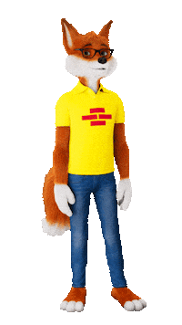 Fuchs Fuxx Sticker by Bausparkasse Schwaebisch Hall AG