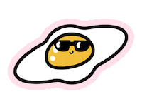 Happy Egg Sticker by Kabane