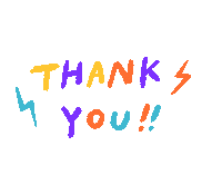 Thanks Sticker