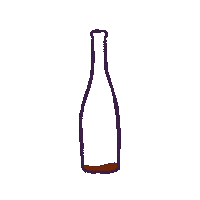 Wine Bottle Sticker by Teliani Valley