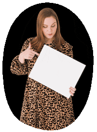 MelissaDunnRealty white black real estate realtor Sticker