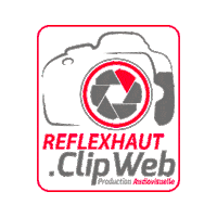 reflexhaut cameraman videaste reflexhaut clipweb Sticker