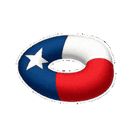 Floating Hill Country Sticker