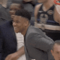 Happy Giannis Antetokounmpo GIF by Milwaukee Bucks