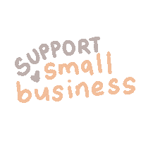 Small Business Support Sticker