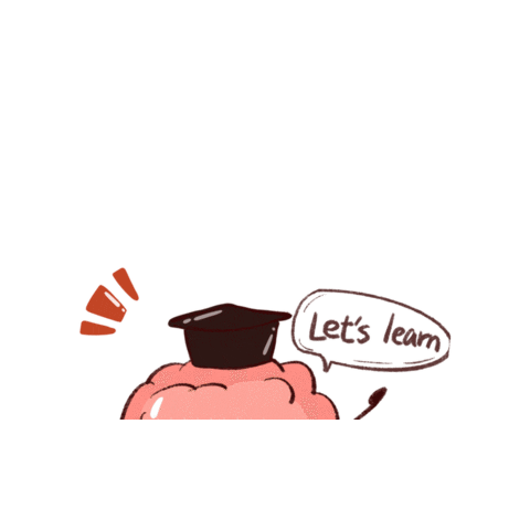 Brain Learn Sticker by thenaturalmethod